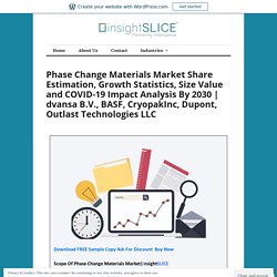 Phase Change Materials Market Share Estimation, Growth Statistics, Size Value and COVID-19 Impact Analysis By 2030