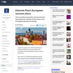 Pisa: Estonia - a European success story
