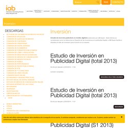 Estudio de Inversión de IAB Spain