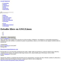 Estudio libre en GNU/Linux : GNU/Linux