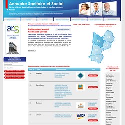 Etablissement accueil handicapes Aquitaine Gironde