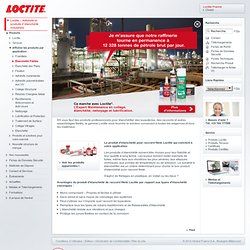 Produit d’étanchéité pour tuyauterie et raccords filetés Henkel Loctite : sûrs et fiables - Loctite