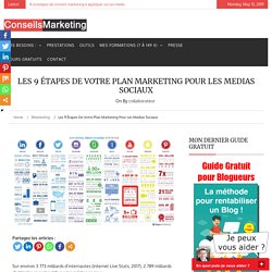 Les 7 étapes de votre Plan Marketing pour les réseaux sociaux (PMRS) - ConseilsMarketing.fr