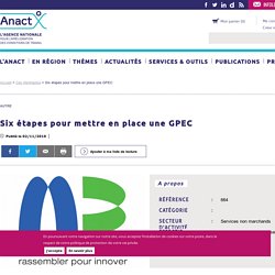 Six étapes pour mettre en place une GPEC