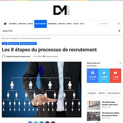 Les 8 étapes du processus de recrutement