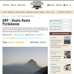 HRP : 42 étapes de la Haute Route Pyrénéenne et les refuges