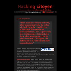 État des lieux - Hacking citoyen