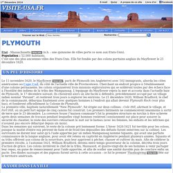 Etats-Unis - Plymouth - www.visite-usa.fr