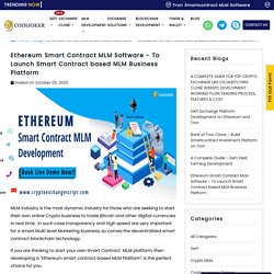 Ethereum Smart Contract MLM Software