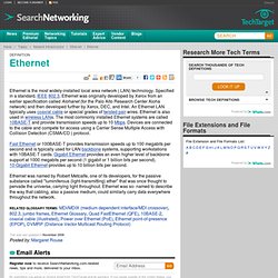 What is Ethernet? - Definition from WhatIs