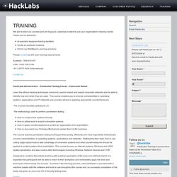 Ethical Hacking Course, Penetration Testing Course - HackLabs