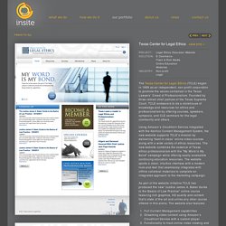 Legal Ethics Education Website - insite