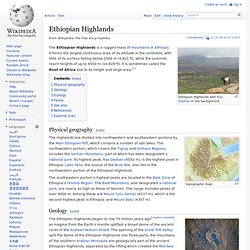 Ethiopian Highlands