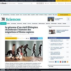 Le génome d’un vieil Éthiopien chamboule l’histoire des migrations d’Homo sapiens
