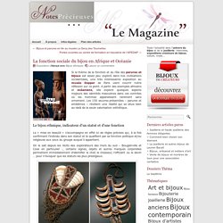 Blog bijoux, magazine bijoux Notes Précieuses