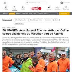EN IMAGES. Avec Samuel Étienne, Arthur et Coline sacrés champions du Marathon vert de Rennes