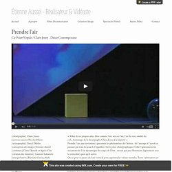 Etienne Aussel Video Danse Films Documentaires