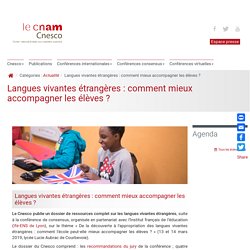 Langues vivantes étrangères : comment mieux accompagner les élèves ?