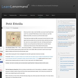 Learn Lenormand
