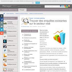 Etudes sectorielles et analyses