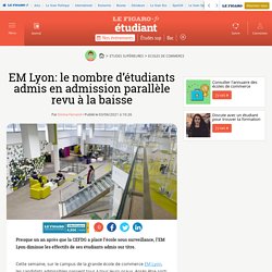EM Lyon: le nombre d’étudiants admis en admission parallèle revu à la baisse