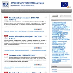 EU Careers info