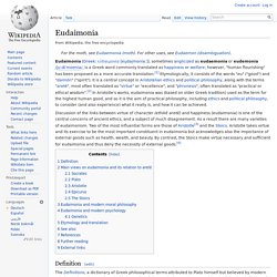 Eudaimonia - Wikipedia