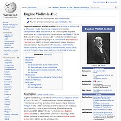 Eugène Viollet-le-Duc - Wikipédia - Waterfox