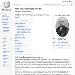 Jean Eugène Robert-Houdin