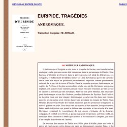 Euripide, Andromaque