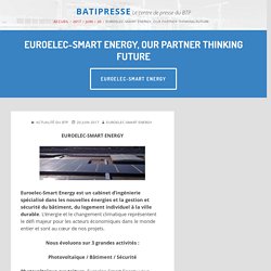 Euroelec-Smart Energy, Our Partner thinking future – 20/06/17