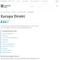 Europa Direkt - Göteborgs Stad