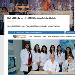 Study MBBS in Europe - Direct MBBS Admission for Indian Students