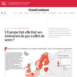 L’Europe fait-elle fuir ses émissions de gaz à effet de serre ?