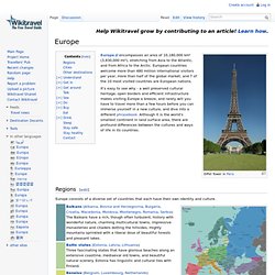 Europe travel guide