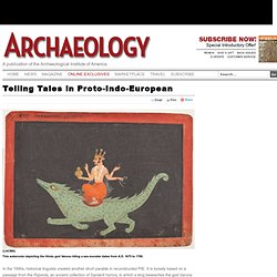 Telling Tales in Proto-Indo-European