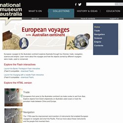 European voyages to the Australian continent HTML version