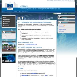 FP7 : ICT