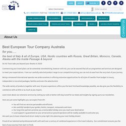 Best European Tour Companies Australia