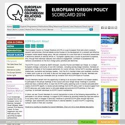 The European Council on Foreign Relations | ECFR's Board and Cou