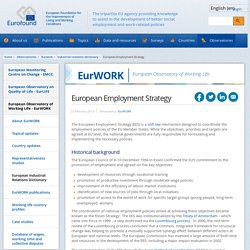 European Employment Strategy