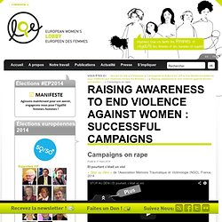 Campaigns on rape