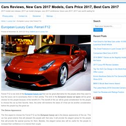 Cars Reviews, New Cars 2017 Models, Cars Price 2017, Best Cars 2017