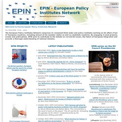 European Policy Institutes Network
