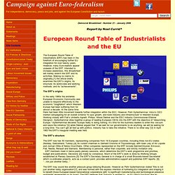 ERT,European Round Table of Industrialists