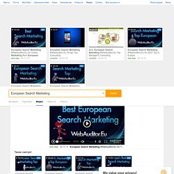 European Search Marketing - 886 роликов. Поиск Mail.Ru