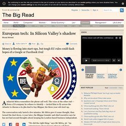 European tech: In Silicon Valley’s shadow