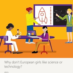 Why don’t European girls like science or technology? - Microsoft News Centre Europe