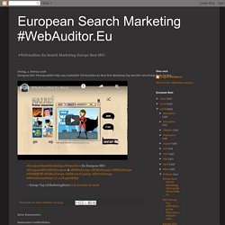 European SEO #EuropeanSEO bitly.com/2mPaK5W #WebAuditor.Eu Best Web Marketing Top InterNet Advertising Beste On-line...