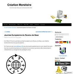 Journée Européenne du Revenu de Base